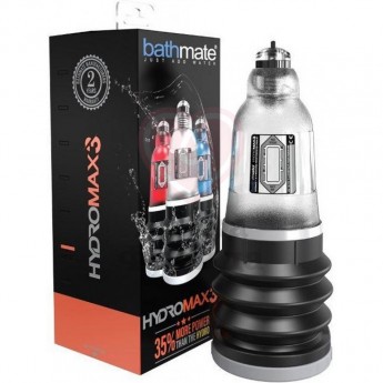 Гидропомпа BATHMATE HYDROMAX3 прозрачная