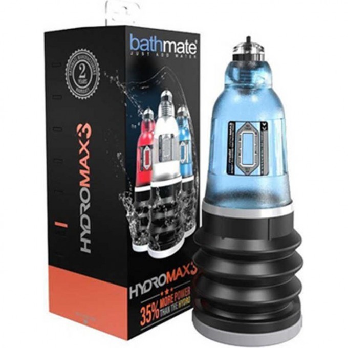 Гидропомпа BATHMATE HYDROMAX3 синяя BM-HM3-AB Гидропомпа BATHMATE HYDROMAX3 синяя BM-HM3-AB