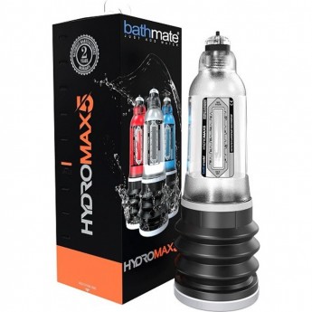 Гидропомпа BATHMATE HYDROMAX5 прозрачная