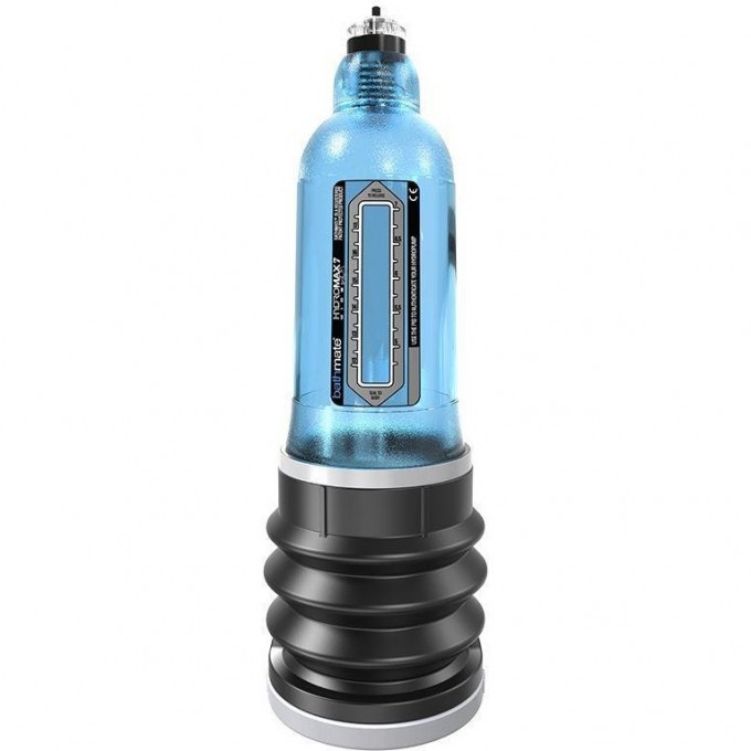 Гидропомпа BATHMATE HYDROMAX7 WIDE BOY AQUA синяя BM-HM7WB-AB Гидропомпа BATHMATE HYDROMAX7 WIDE BOY AQUA синяя BM-HM7WB-AB