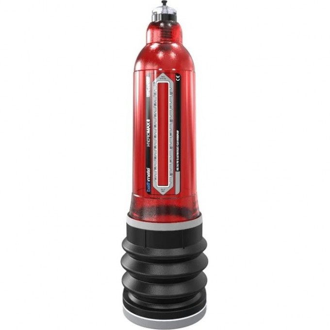 Гидропомпа BATHMATE HYDROMAX8 BRILLIANT красная BM-HM8-BR Гидропомпа BATHMATE HYDROMAX8 BRILLIANT красная BM-HM8-BR