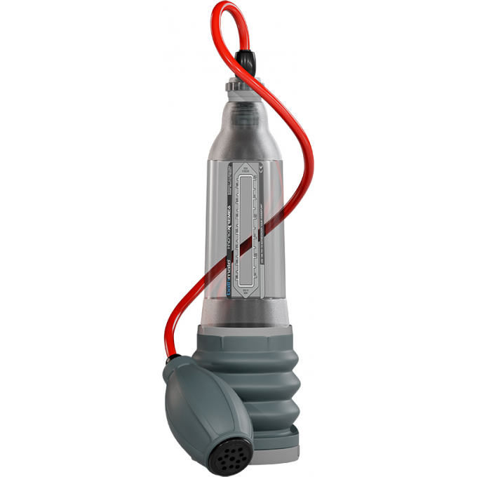 Гидропомпа BATHMATE HYDROXTREME6 CRYSTAL прозрачная BM-HX6-CC